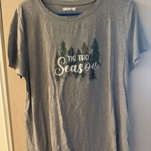 Maurices Gray Casual T-Shirt